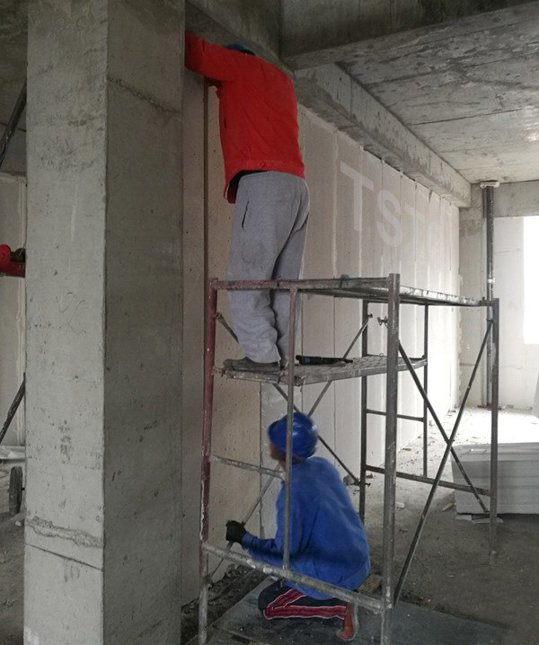 TSTC ceramic wall panel for Vanke Buiding